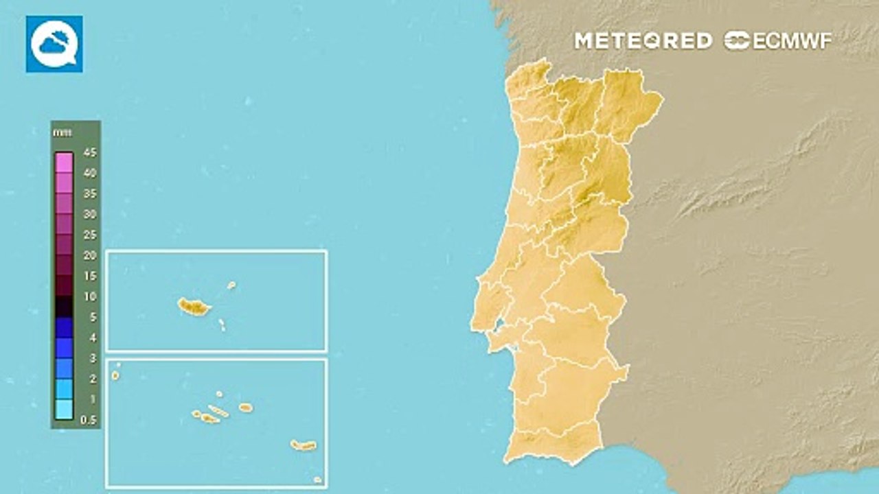 Os primeiros dias da semana poderão contar com alguma instabilidade, devendo a faixa interior de Portugal ser a mais afetada