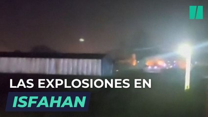 EEUU ataca IRÁN: Las EXPLOSIONES en la ciudad iraní de Isfahan
