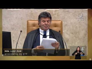 "Ninguém fechará esta Corte", diz Luiz Fux