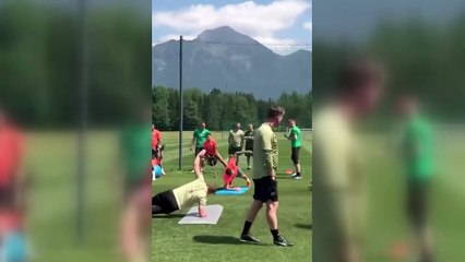 Shakhtar Donetsk antrenmanına Arda Turan etkisi