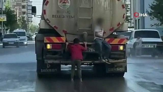 Yürekleri ağza getiren görüntü!