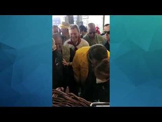 Bolsonaro faz piada com ‘salame’ de Eduardo Leite