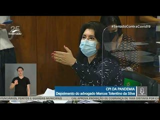 Tolentino nega ser sócio da FIB Bank; senadores apontam contradições em depoimento