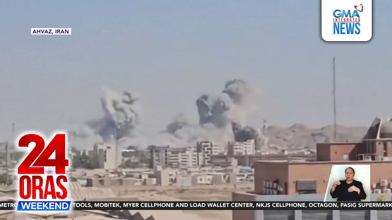 24 Oras Weekend: (Part 1) Iran binomba ng US; Ilang OFW sa Israel nangangambang umuwi; Baha sa Maynila; atbp.