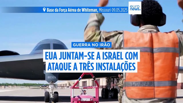 EUA atingiram três instalações nucleares no Irão num ataque bem sucedido . Teerão declara guerra