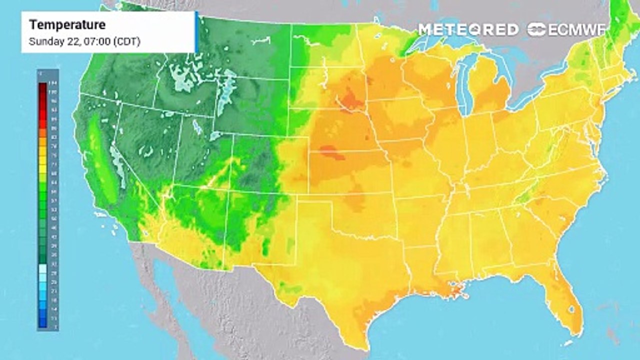 The first heat wave of the summer rolls on into the final full week of June.