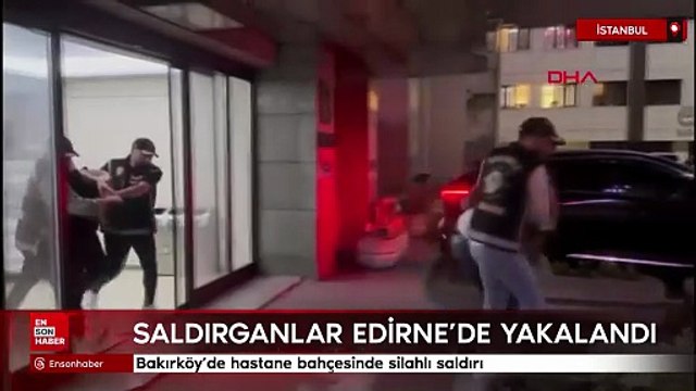 Bakırköy’de hastane bahçesinde silahlı saldırı