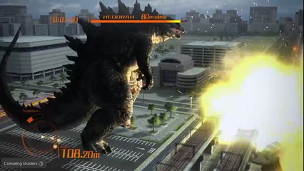 Godzilla PS3 - Godzilla 2014 (Battle Mode Part 2)