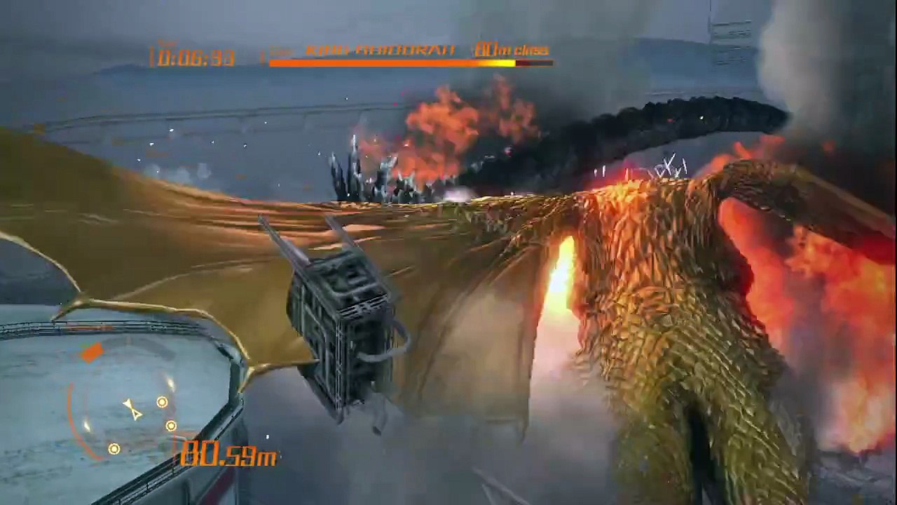 Godzilla PS3 - Godzilla 1989 (Battle Mode Part 2)