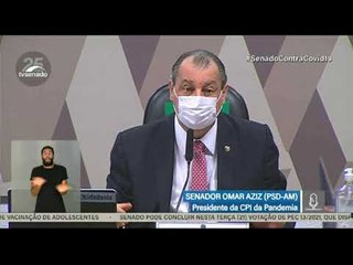 “Quando termina a CPI? Quando o governo terminar de fazer tolice”, diz Omar Aziz