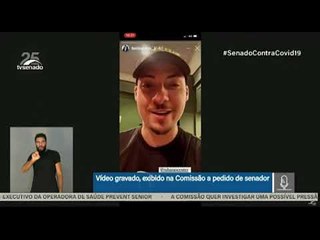 Em referência a Jair Renan, Aziz afirma que “só marginal” chama arma de fogo de brinquedo