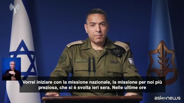 M.O., Idf: restituiti corpi di tre ostaggi da Gaza