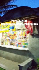 Perez Street in San Juan, Batangas in the Philippines