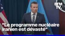 Frappes américaines en Iran: le secrétaire américain à la Défense évoque une 
