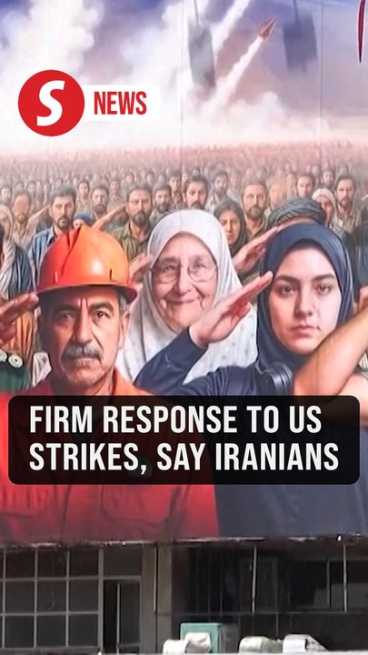 Tehran residents say Iran must give 'firm' response to US strikes