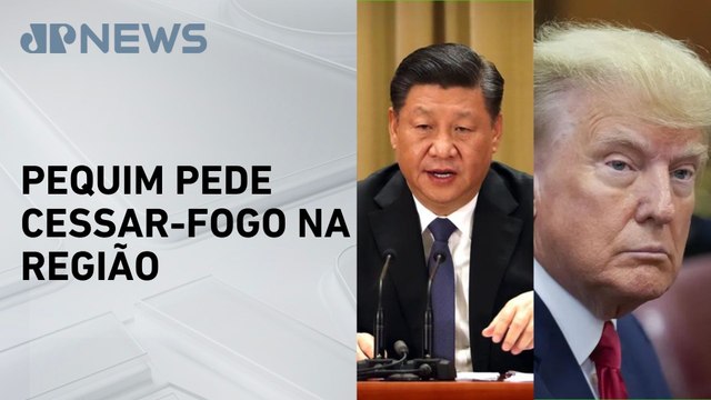 China condena ataques dos EUA no Irã e pede fim do conflito no Oriente Médio