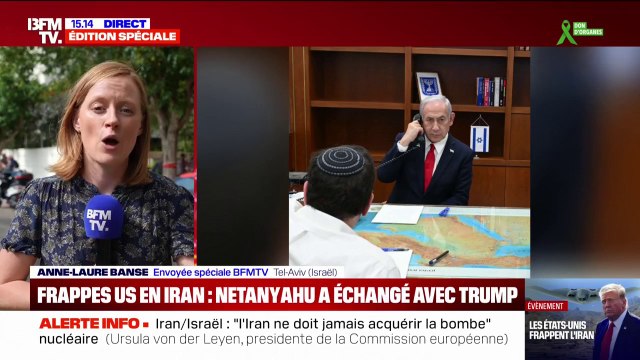 Frappes américaines en Iran: Benjamin Netanyahu et Donald Trump ont communiqué par téléphone pendant l'opération Midnight Hammer