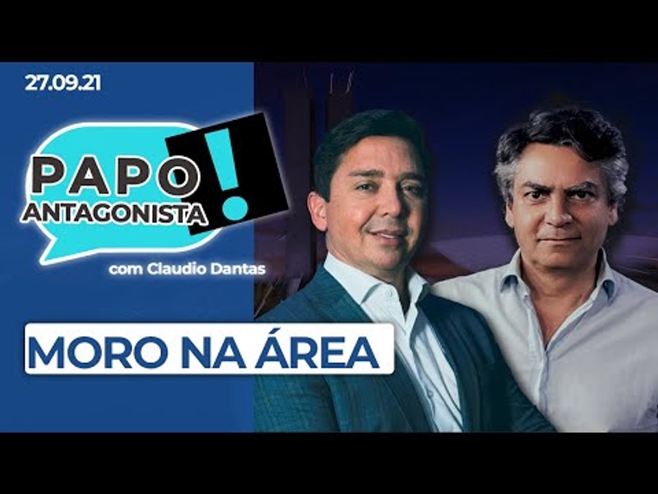 MORO NA ÁREA - Papo Antagonista com Claudio Dantas e Diogo Mainardi