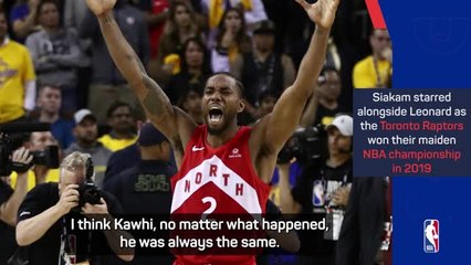 What Siakam learnt from 'incredible' Kawhi during 2019 Raptors run