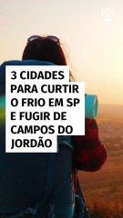 3 destinos de inverno em São Paulo e nenhum deles é Campos do Jordão