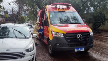 Armário cai e atinge jovem em residência na Rua Marechal Cândido Rondon