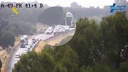 Guardia Civil, condução perigosa, Huelva