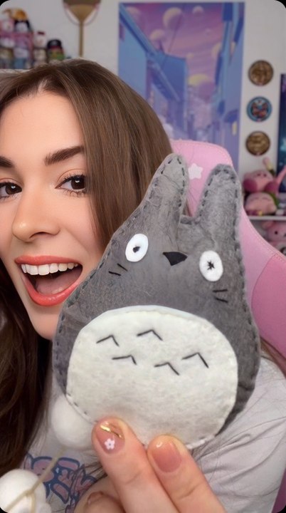 TOTORO C'EST RINGARD?? 🌱 Tuto DIY mobile Totoro en feutrine pour bébé 👶🏻