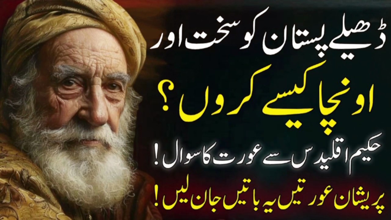 Dhele Pastan Sakht Karna | Raaz Ki Baatein | Best Urdu Quotes | Motivational Quotes | life Quotes | Islamic Quotes | Qtuber Urdu