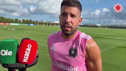Jordi Alba: "Le guardo un gran cariño al Valencia, aunque..."