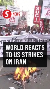 How the world reacts to US strikes on Iran