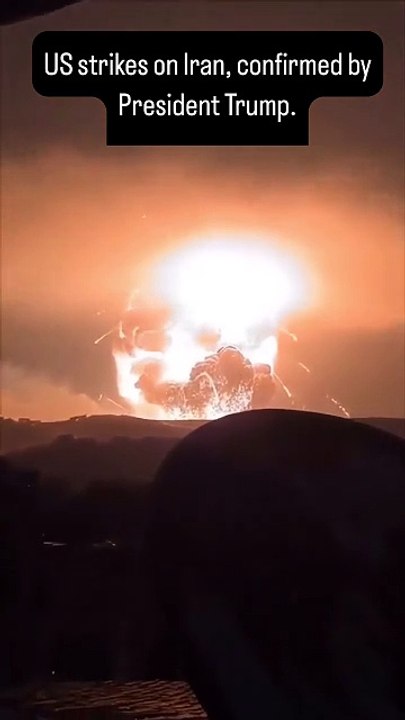 World War 3? US Strikes Iran Nuclear Sites: B-2 Bombers Hit Fordow, Natanz, Esfahan 🚀💥 (Trump Confirms)