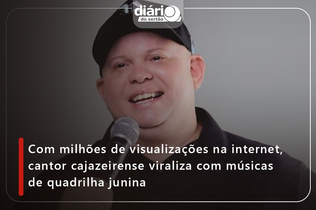Com milhões de visualizações na internet, canto...