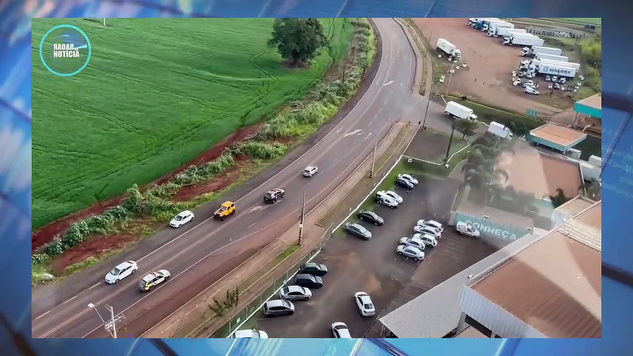 Vídeo revela perseguição intensa e prisões após furto de carro na região