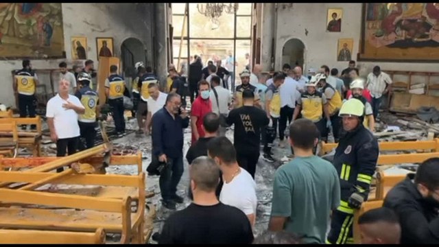 Strage a Damasco: attentato suicida in chiesa, vittime e feriti