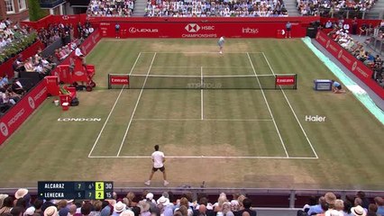 Queen's - Alcaraz décroche son 21e titre