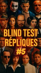 🎬 Blind Test Répliques Films & Séries #5 – Testez vos connaissances !