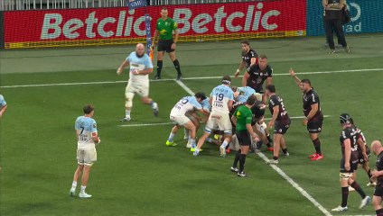 TOP 14 - Essai de Lucas MARTIN (AB) - Stade Toulousain - Aviron Bayonnais