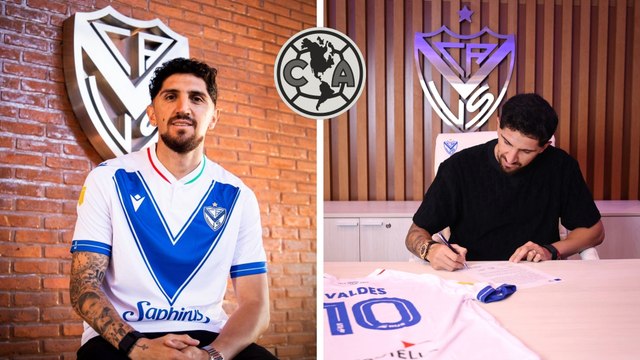 Vélez Sarsfield le da la bienvenida a Diego Valdés; así lo convencieron de deja al América