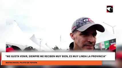 “Me gusta venir, siempre me reciben muy bien, es muy linda la provincia”