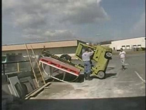 Régis et son fenwick