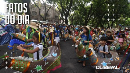 Crianças, veteranos e estreantes fazem do 2º Arrastão do Pavulagem um encontro de gerações nas ruas de Belém
