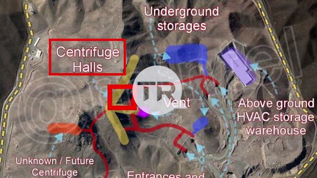 ABD ordusu İran'da nükleer santralleri bombaladı - uydu fotoğrafları - 22 Haziran 2025