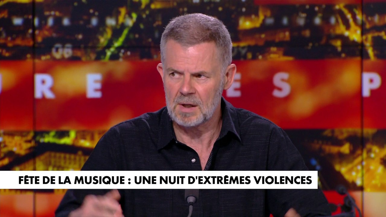 Eric Naulleau compare les débordements de la Fête de la musique à l'inaction de la France en Iran