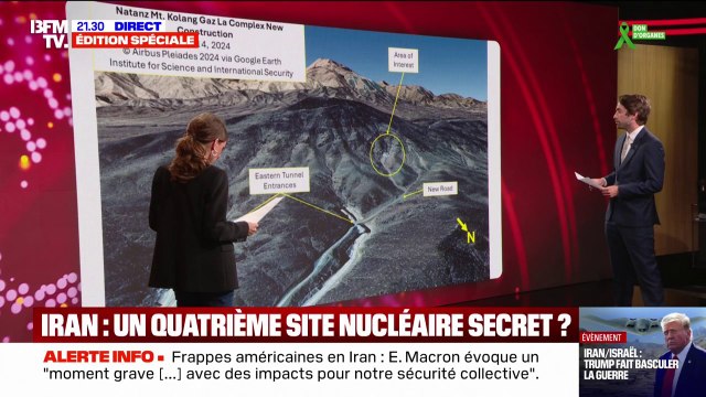 Frappes américaines en Iran: La montagne de la pioche , un quatrième site nucléaire secret ?