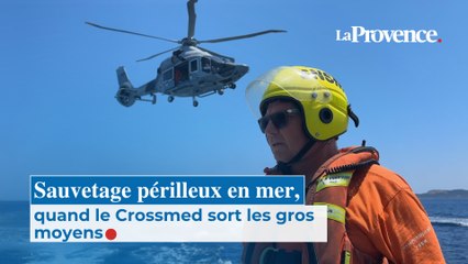 Sauvetage périlleux en mer, quand le Crossmed sort les gros moyens