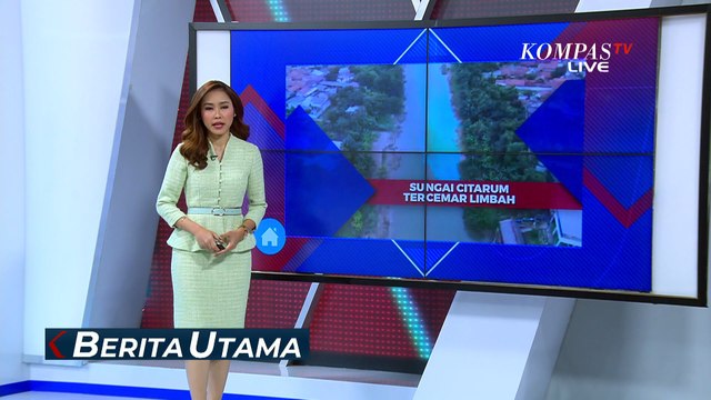 Ironi Hari Lingkungan Hidup: Sungai Citarum Karawang Tiba-Tiba Berwarna Biru, Ini Penyebabnya!