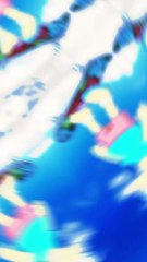 Surreal Bart Simpson Levitates Over Dreamlike Swirling Sky | Fantasy Animation