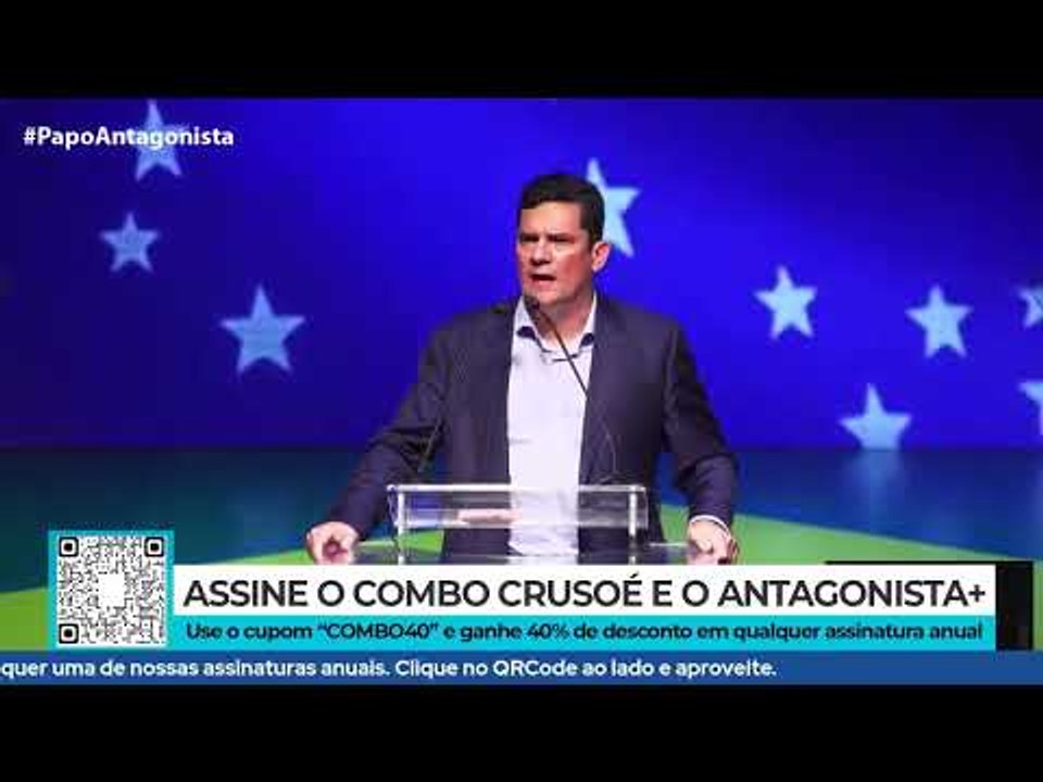 Moro termina discurso dizendo que jamais beneficiará "filhos e amigos"