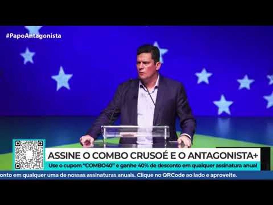"As estruturas do poder foram capturadas", diz Moro