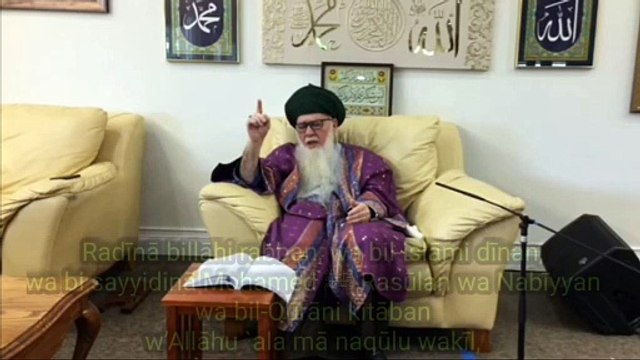 Baya (Initiation) avec Mawlana Cheikh Hisham Kabbani dans la tariqa Naqshbandi